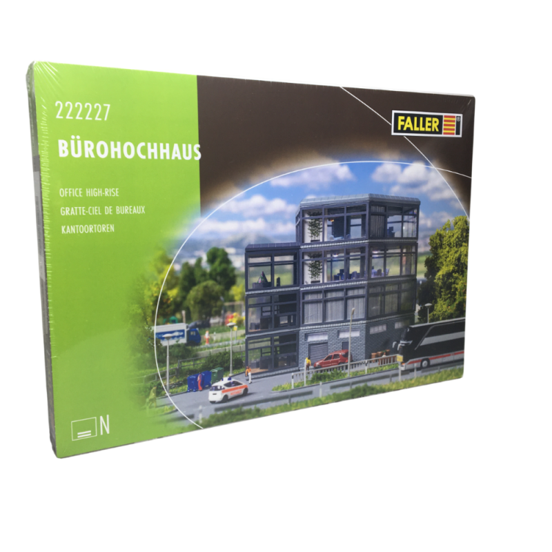 Gratte-ciel de bureaux - Faller 222227 - N 1/160