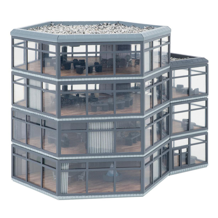 Gratte-ciel de bureaux - Faller 222227 - N 1/160