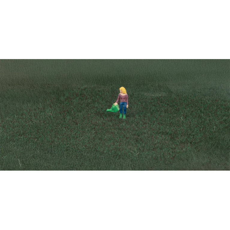 Fibres à saupoudrer, vert sapin, 2-3mm, 130g - FALLER 170202 - toutes échelles