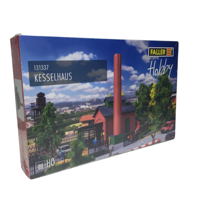 Chaufferie entourée - FALLER 131337 - HO 1/87