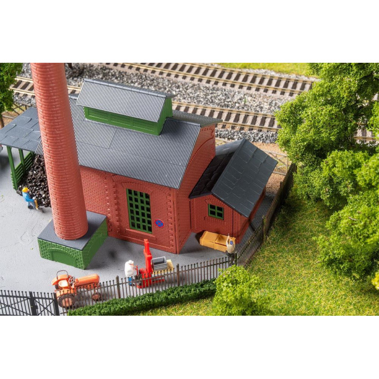 Chaufferie entourée - FALLER 131337 - HO 1/87