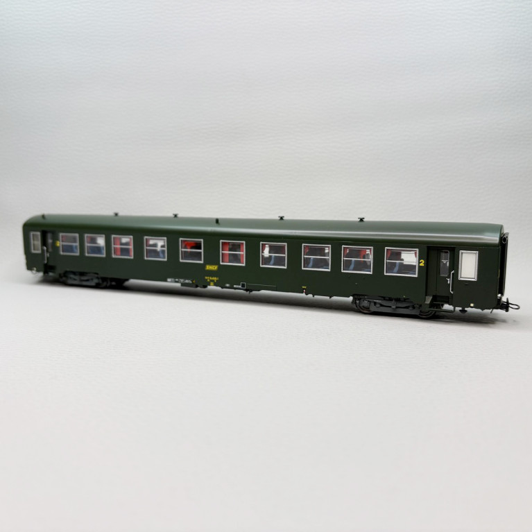 R37 42514B - Voiture USI, B10t, 2CL, Sud Ouest, Toulouse, Logo Encadré jaune, SNCF