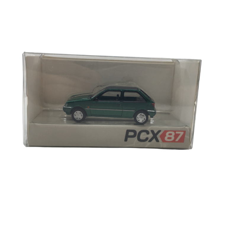 Ford Fiesta, MK III Calypso, vert métallisé, 1993 - PCX 870802 - HO 1/87
