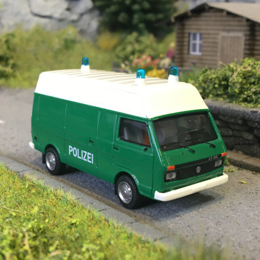 Volkswagen LT 35, fourgon de police de grande capacité - BREKINA 34951 - HO 1/87