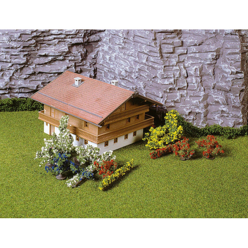 28 buissons, 1-6 cm - HEKI 1705 - HO, TT, N, Z