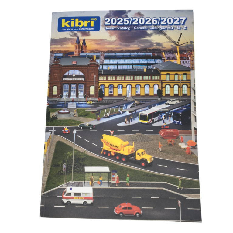 Catalogue 2025/2026/2027, en Allemand et Anglais - KIBRI 99904 - HO 1/87