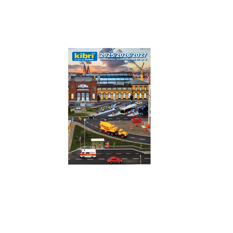 Catalogue 2025/2026/2027, en Allemand et Anglais - KIBRI 99904 - HO 1/87