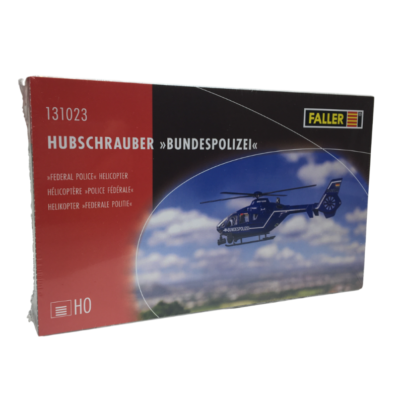 Hélicoptère, police fédérale - FALLER 131023 - HO 1/87