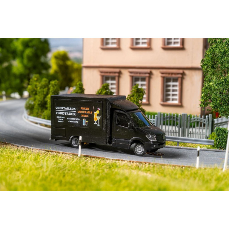 Mercedes Benz, Foodtruck, car system - FALLER 161446 - HO 1/87