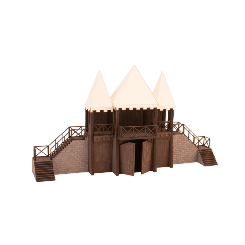 Tournoi de chevaliers en micro-mouvement, avec micro-son - NOCH 66828 - HO 1/87