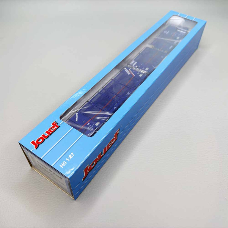 Wagon porte autos à 3 essieux, Laeks, "Mega Car Carrier", Transfesa / Hispanauto - JOUEF HJ6316