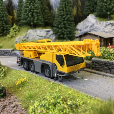 Grue mobile, Liebherr LTM 1045 - HERPA 150231 - HO 1/87