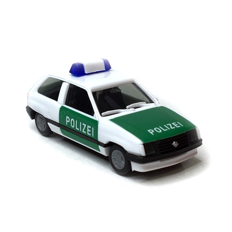 Opel Corsa A, 2 portes, police - HERPA 099011 - HO 1/87