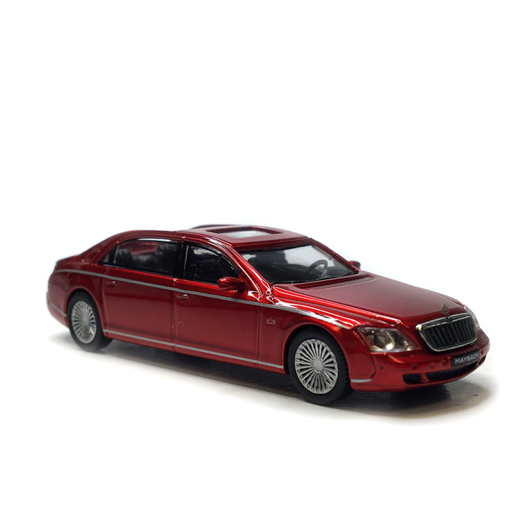 MicroCity, Maybach 62S, limousine, red, 2002-2013 - HERPA 87MC000025 - HO 1/87