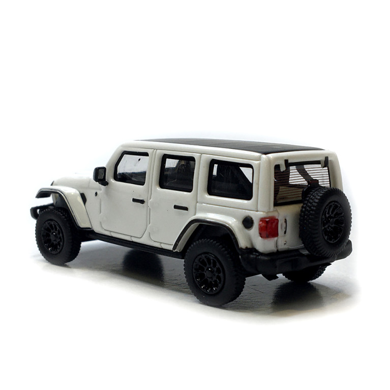 MicroCity, Jeep Wrangler, blanc, 2017 - HERPA 87MC000012 - HO 1/87