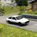 MicroCity, Toyota Corolla AE86, blanc  - HERPA 87MC000041 - HO 1/87