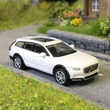 MicroCity, Volvo V90, blanc, 2017  - HERPA 87MC000020 - HO 1/87