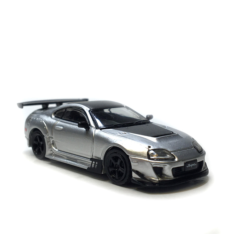 MicroCity, Toyota Supra, silver, 1993-2002  - HERPA 87MC000017 - HO 1/87
