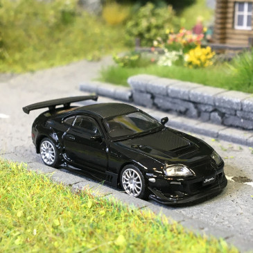 MicroCity, Toyota Supra, noir, 1993-2002  - HERPA 87MC000030 - HO 1/87