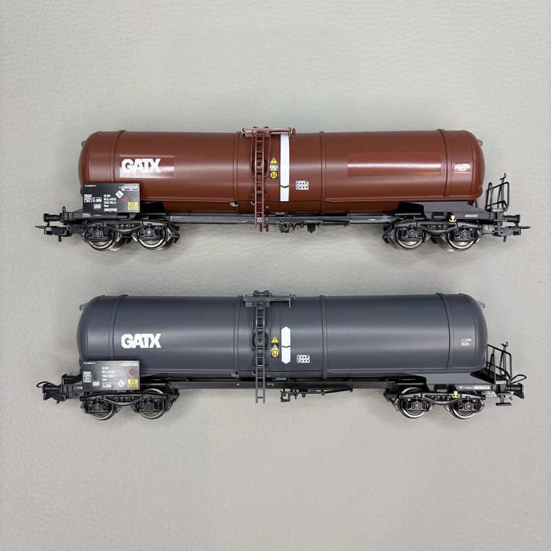 2 wagons citernes type Zans, GATX - TILLIG BAHN 70069