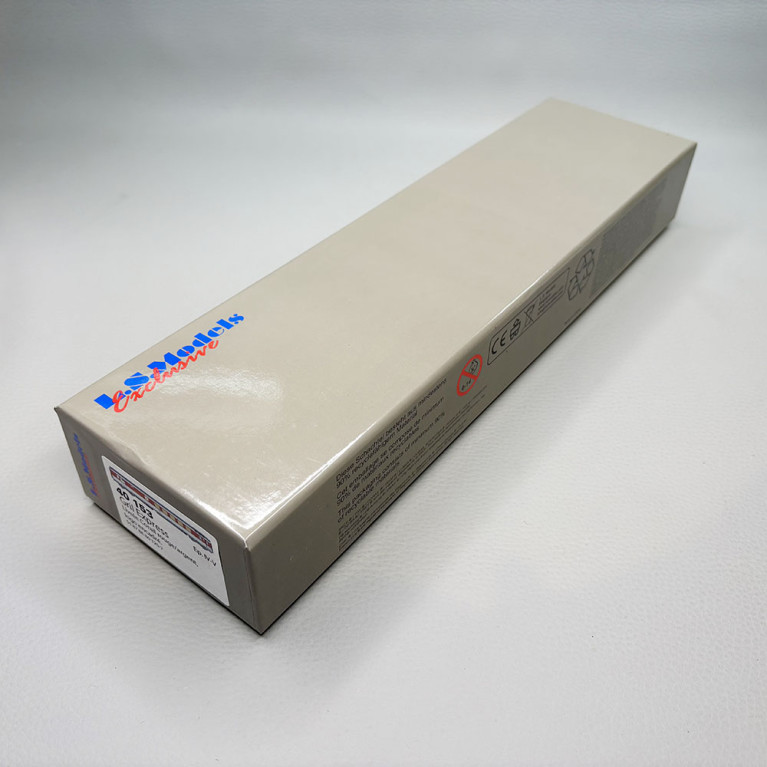 Voiture Gril Express, livrée rouge / gris clair, logo Encadré, SNCF - LSMODELS 40153