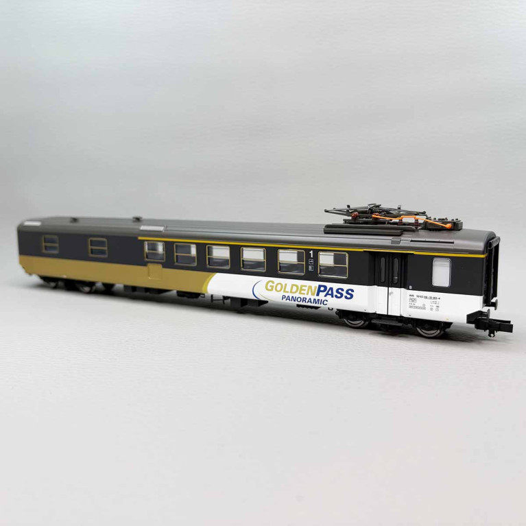 Voiture restaurant unifiée type I WR, "Goldenpass", BLS - PIKO 96674