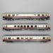 3 voitures voyageurs du "Rheingold", AKE-Eisenbahntouristik - ROCO 6200122