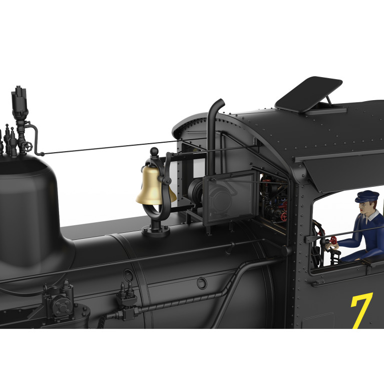 Locomotive à vapeur type SHAY, N°7, Westside Lumber Compagnie, USA - LGB 26702