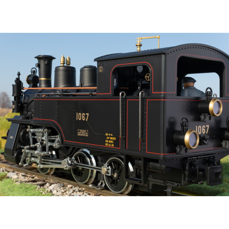 Locomotive à vapeur Ballenberg Steam Railroad, HG 3/3 N°1067 à crémaillère, CFF - LGB 20275