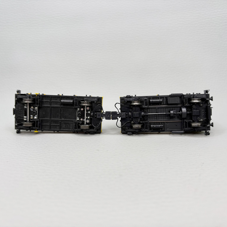 Draisine diesel de maintenance Klv 53 avec wagon, DB - RIVAROSSI HR2912D