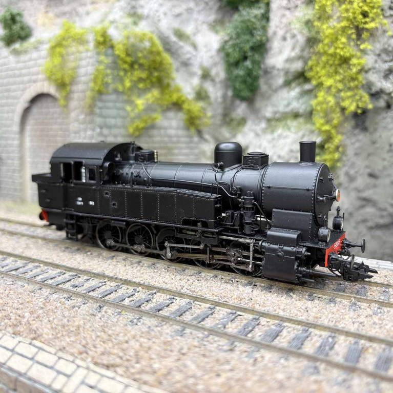 Locomotive à vapeur 5-505, "ex-T16 Prusse", NORD, Ep. II, digital son + fumée, DC/AC - REE MBE-007 - HO 1/87