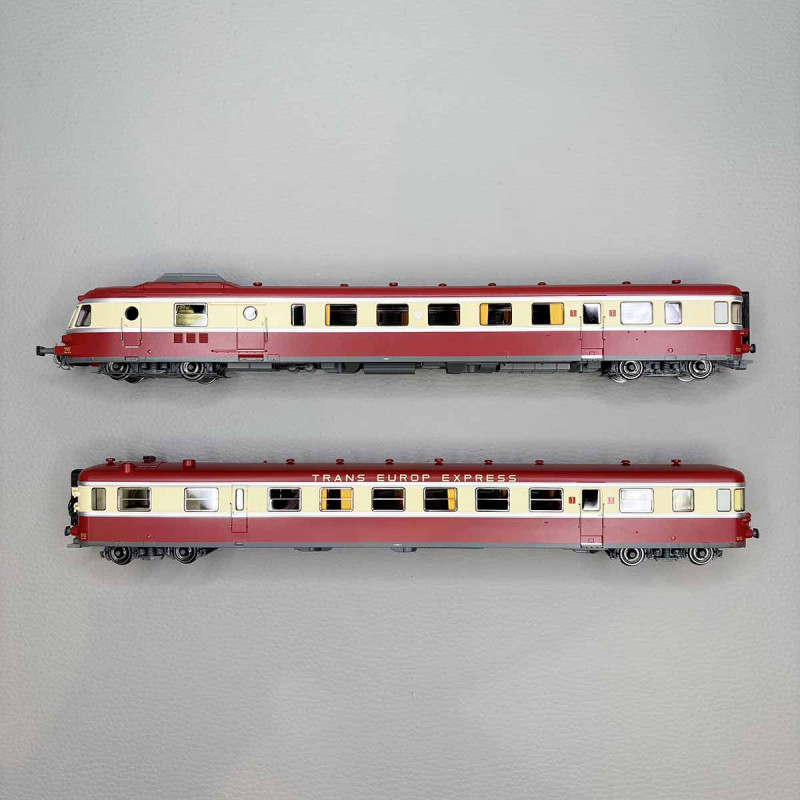 REE MB-258 - Automotrice RGP1, X 2779 + XR 7779, TEE, Lyon-Vaise, SNCF