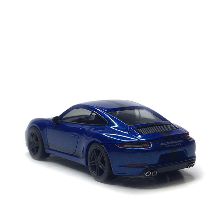 Porsche 911 Carrera 4S, bleu saphir - HERPA 430418-002 - HO 1/87