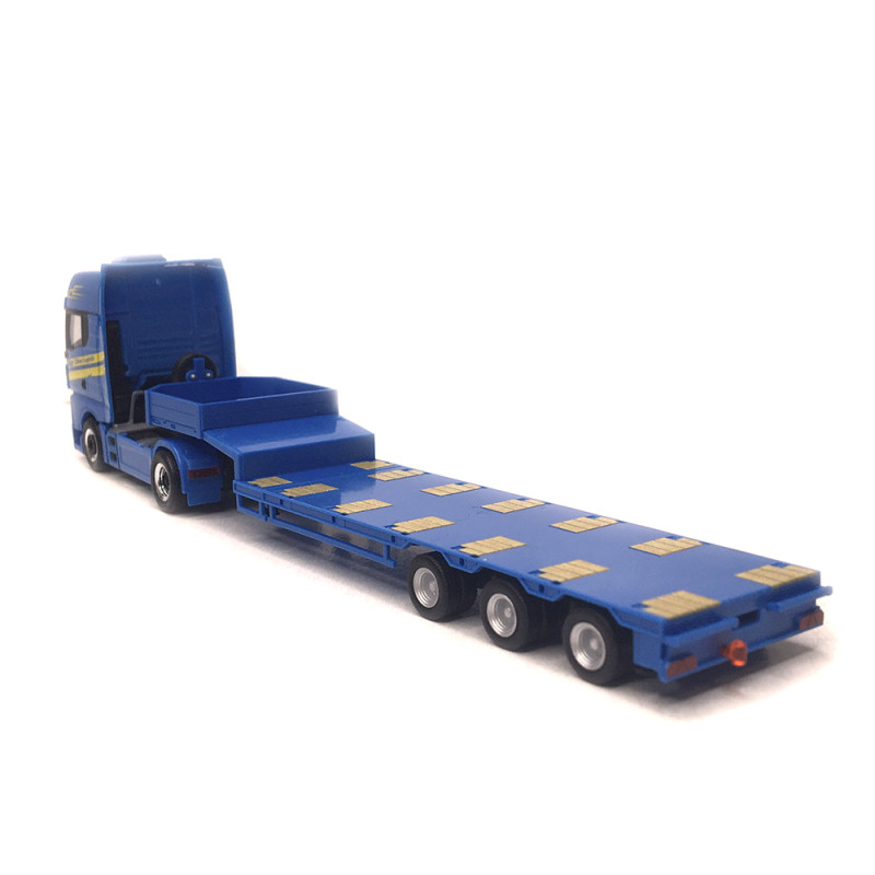 Camion articulé semi-remorque surbaissée, MAN TGX GX, Zillner - HERPA 320047 - HO 1/87