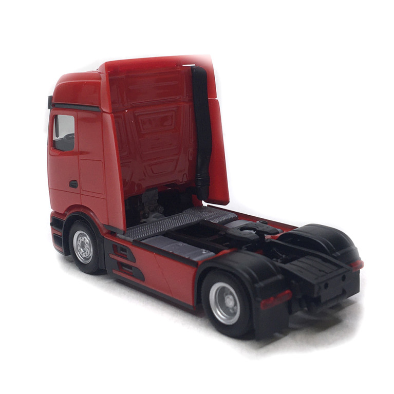 Tracteur routier, Mercedes-Benz Actros L, ProCabin Bigspace, 2 essieux, rouge - HERPA 320207 - HO 1/87