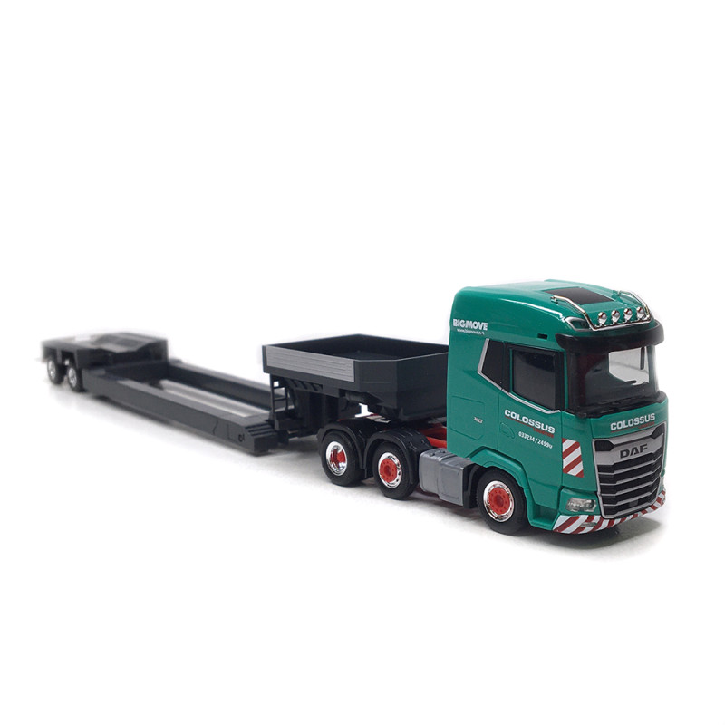 Camion semi-remorque surbaissée, DAF XG, 6x2, Colossus Logistic - HERPA 319553 - HO 1/87