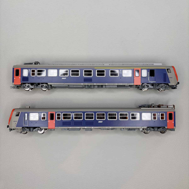 Automotrice électrique type Z2, Z9636, livrée d'origine, SNCF - PIKO 96532