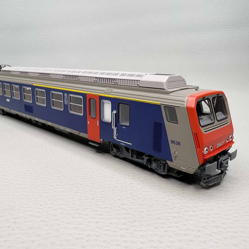 Automotrice électrique type Z2, Z9636, livrée d'origine, SNCF - PIKO 96534