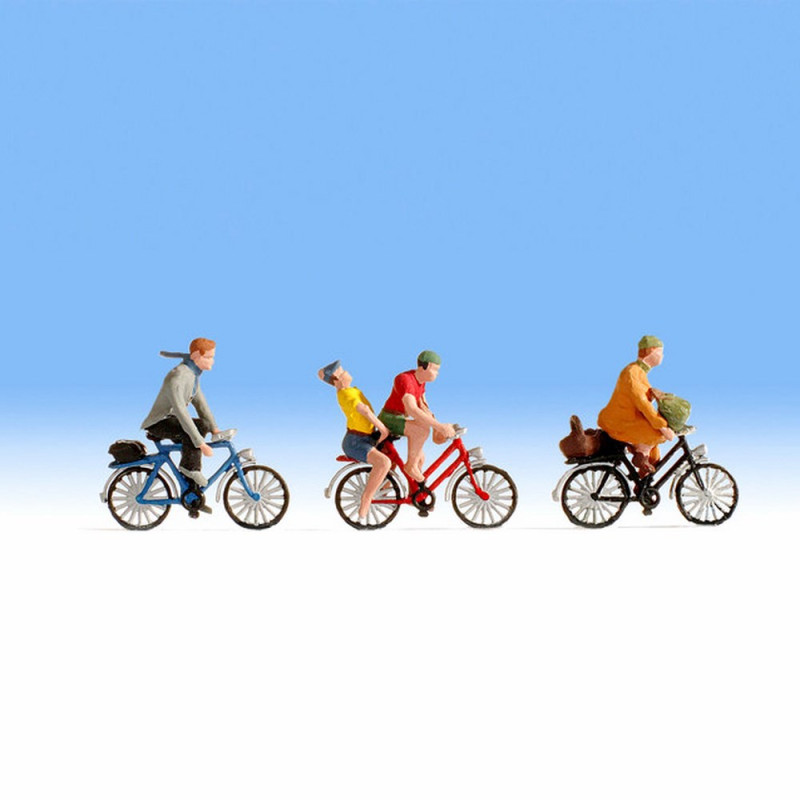 3 cyclistes pour votre diorama-HO-1/87-1/87-NOCH 15898