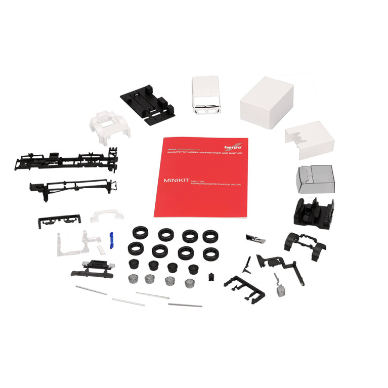 MiniKit: MAN TGM, véhicule polyvalent, blanc - Herpa 014151 - HO 1/87