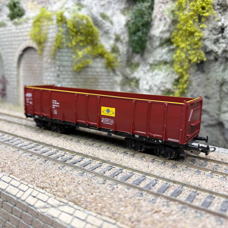 Wagon tombereau à bogies, "Güternwg", Rail Ploska, Ep. VI - PIKO 27733 - HO 1/87
