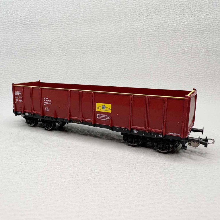 Wagon tombereau à bogies type Eas, "Güternwg", Rail Ploska - PIKO 27733