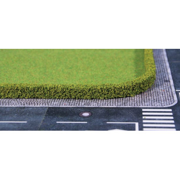 2 haies de thuya, 12x7mm, 50 cm de long - HEKI 1752- HO, TT, N