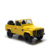 Land rover Defender 90, cabriolet ouvert, jaune - BUSCH 54392 - HO 1/87