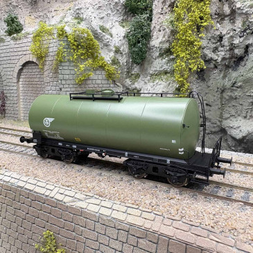 Wagon citerne à bogies type ZZ, "VTG", DB, Ep. IV - BRAWA 49624 - HO 1/87