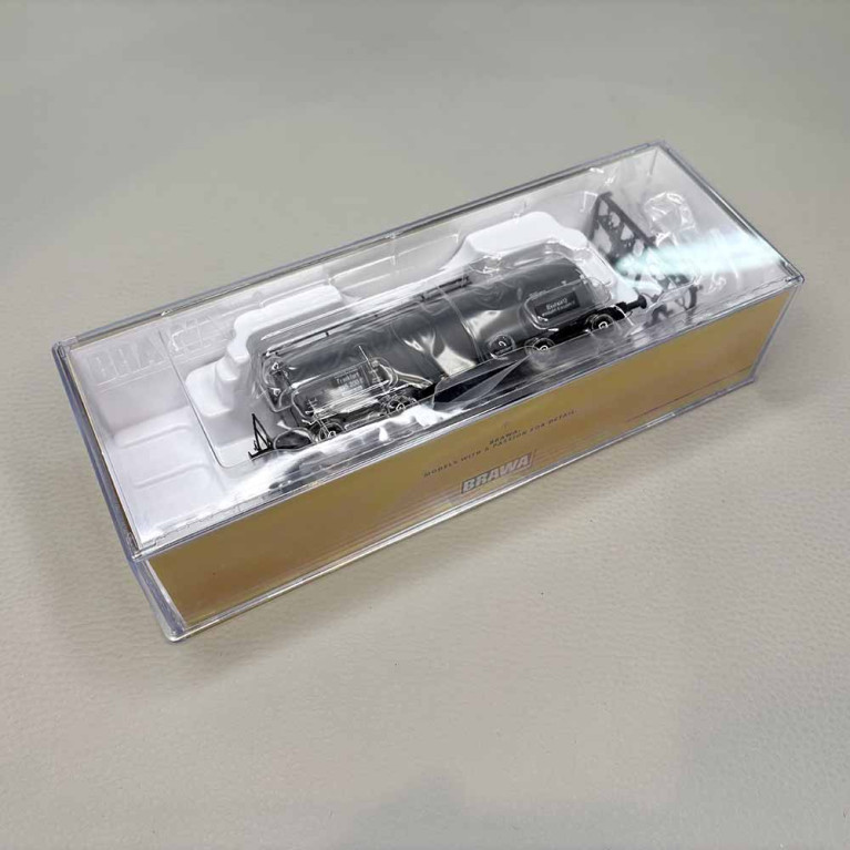 Wagon citerne à bogies type ZZ, "Association pétrolière 12", DRG - BRAWA 49625