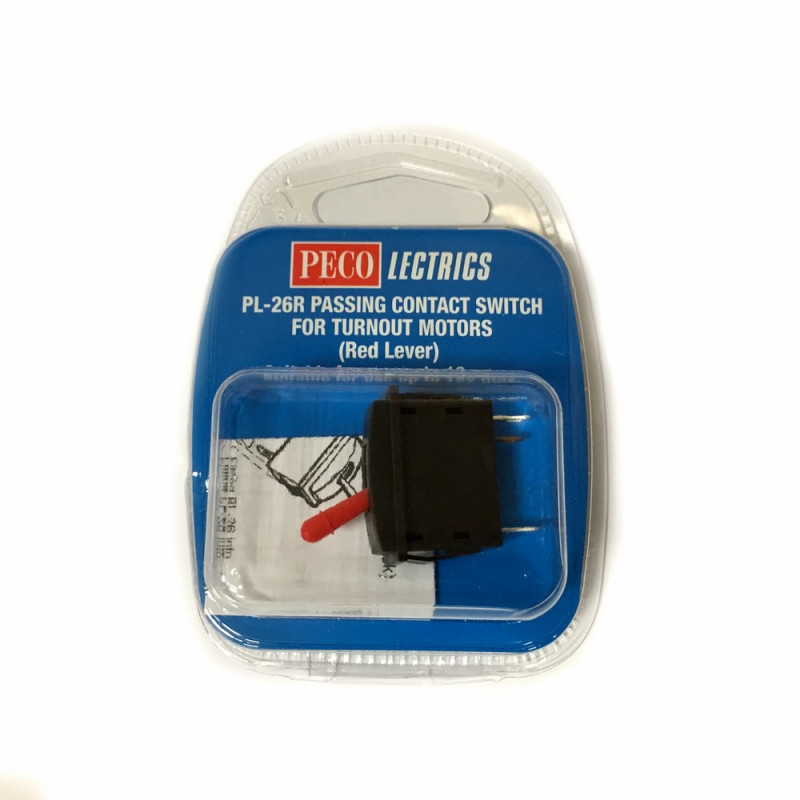 Interrupteur à levier pour aiguillage -Toutes échelles-PECO PL-26R