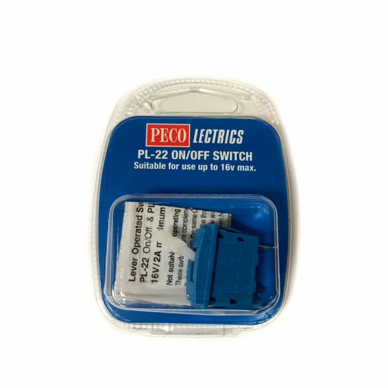 Interrupteur simple à levier-Toutes échelles-PECO PL-22