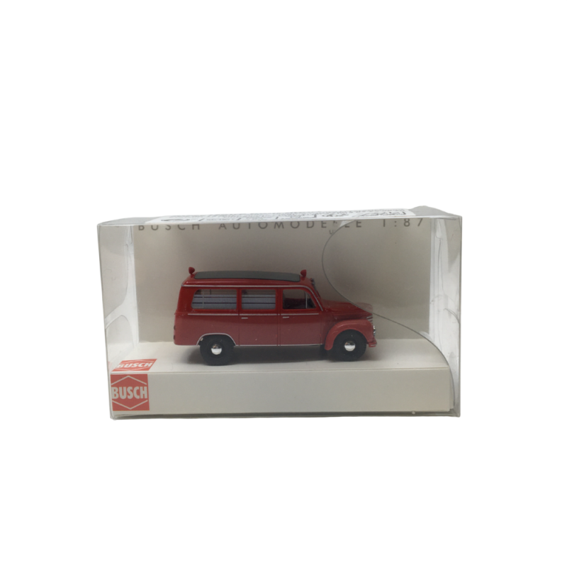 Autobus Framo, V901/2, pompiers/ambulance - BUSCH 51264 - HO 1/87