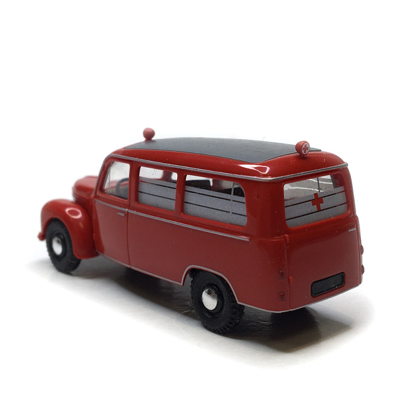 Autobus Framo, V901/2, pompiers/ambulance - BUSCH 51264 - HO 1/87